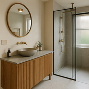 Spa Bathrooms, Solid-Wood Edition: How to Specify Vanities & Storage That Actually Survive UK Humidity (2025 Guide)