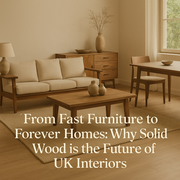 From Fast Furniture to Forever Homes: Why Solid Wood is the Future of UK Interiors
