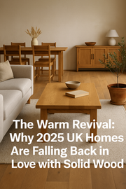 The Warm Revival: Why 2025 UK Homes Are Falling Back in Love with Solid Wood