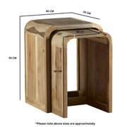 Dhara - Nest Of 2 Tables Wooden
