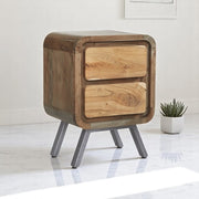 Dhara - 2 Drawer lamp table