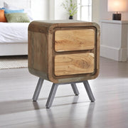 Dhara - 2 Drawer lamp table