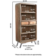 Dhara - Large Bookcase
