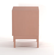 Sattva: Mango Wood & Cane 2 Drawer Bed Side