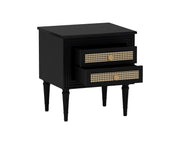 Samana - Mango Wood & Cane Maharaja Bedside Table