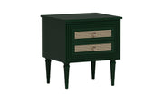 Samana - Mango Wood & Cane Maharaja Bedside Table