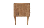 Samana - Mango Wood & Cane Maharaja Bedside Table