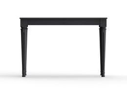 Vivarta: Mango Wood Console Table With Turned Legs