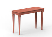 Vivarta: Mango Wood Console Table With Turned Legs