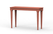 Vivarta: Mango Wood Console Table With Turned Legs