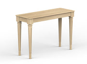Vivarta: Mango Wood Console Table With Turned Legs