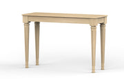 Vivarta: Mango Wood Console Table With Turned Legs