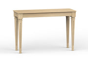 Vivarta: Mango Wood Console Table With Turned Legs