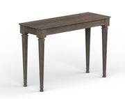 Vivarta: Mango Wood Console Table With Turned Legs