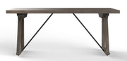 Ananda: Mango Wood Dining Table with Metal Bars
