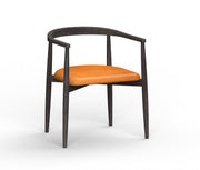 Jiva: Mango Wood Curved Dining Chair