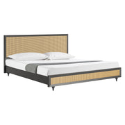 Tapas: Mango Wood & Cane King Bed Without Storage