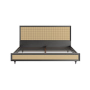 Tapas: Mango Wood & Cane King Bed Without Storage