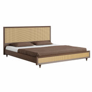 Tapas: Mango Wood & Cane King Bed Without Storage