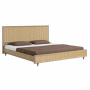 Tapas: Mango Wood & Cane King Bed Without Storage
