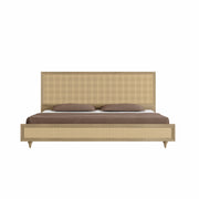 Tapas: Mango Wood & Cane King Bed Without Storage