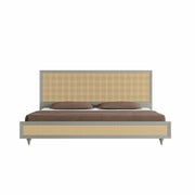 Tapas: Mango Wood & Cane King Bed Without Storage
