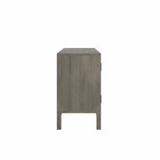 Mithya: Mango Wood & Cane 4 Door Sideboard