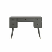 Akshara: Mango Wood Study Desk With 5 Drawers