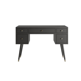 Akshara: Mango Wood Study Desk With 5 Drawers