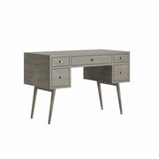 Akshara: Mango Wood Study Desk With 5 Drawers