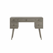 Akshara: Mango Wood Study Desk With 5 Drawers