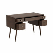 Akshara: Mango Wood Study Desk With 5 Drawers