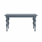 Ruchi: Mango Wood Dining Table With Curved Legs