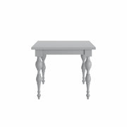 Ruchi: Mango Wood Dining Table With Curved Legs