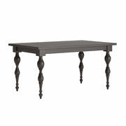 Ruchi: Mango Wood Dining Table With Curved Legs