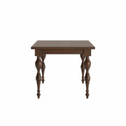 Ruchi: Mango Wood Dining Table With Curved Legs