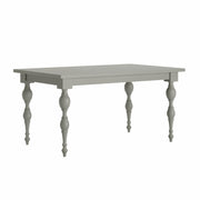 Ruchi: Mango Wood Dining Table With Curved Legs