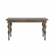 Ruchi: Mango Wood Dining Table With Curved Legs