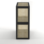 Aham: Mango Wood & Cane Console Table