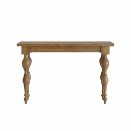 Tantra: Mango Wood Hallway Table with Curved Stylish Legs