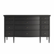 Lavanya: Mango Wood 12 Drawer Dresser With Turned Legs