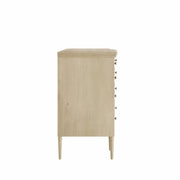 Lavanya: Mango Wood 12 Drawer Dresser With Turned Legs