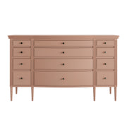 Lavanya: Mango Wood 12 Drawer Dresser With Turned Legs