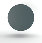 Ekata: Mango Wood Round End Table With Fluted Design