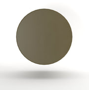 Ekata: Mango Wood Round End Table With Fluted Design