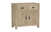 Sutra – Mango Wood 2 Drawer 2 Door Cabinet