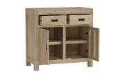 Sutra – Mango Wood 2 Drawer 2 Door Cabinet