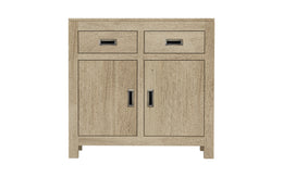 Sutra – Mango Wood 2 Drawer 2 Door Cabinet