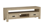 Leela: Mango Wood 2 Drawer TV Cabinet