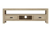 Leela: Mango Wood 2 Drawer TV Cabinet